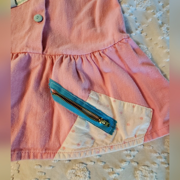 Vintage Cache-Cache "I Can Do It All By Myself" Dress 4T - Picture 2 of 8